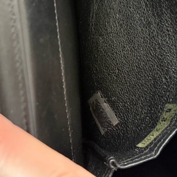 CHANEL Black Vintage Lizard Single Flap Bag Small GHW - Picture 15 of 15